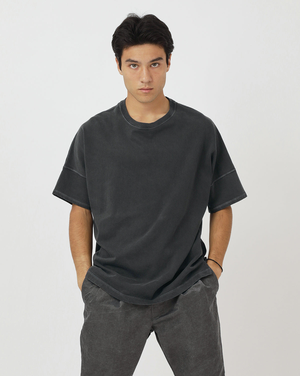 CLERK S/S TEE COTTON JERSEY PIGMENT DYE