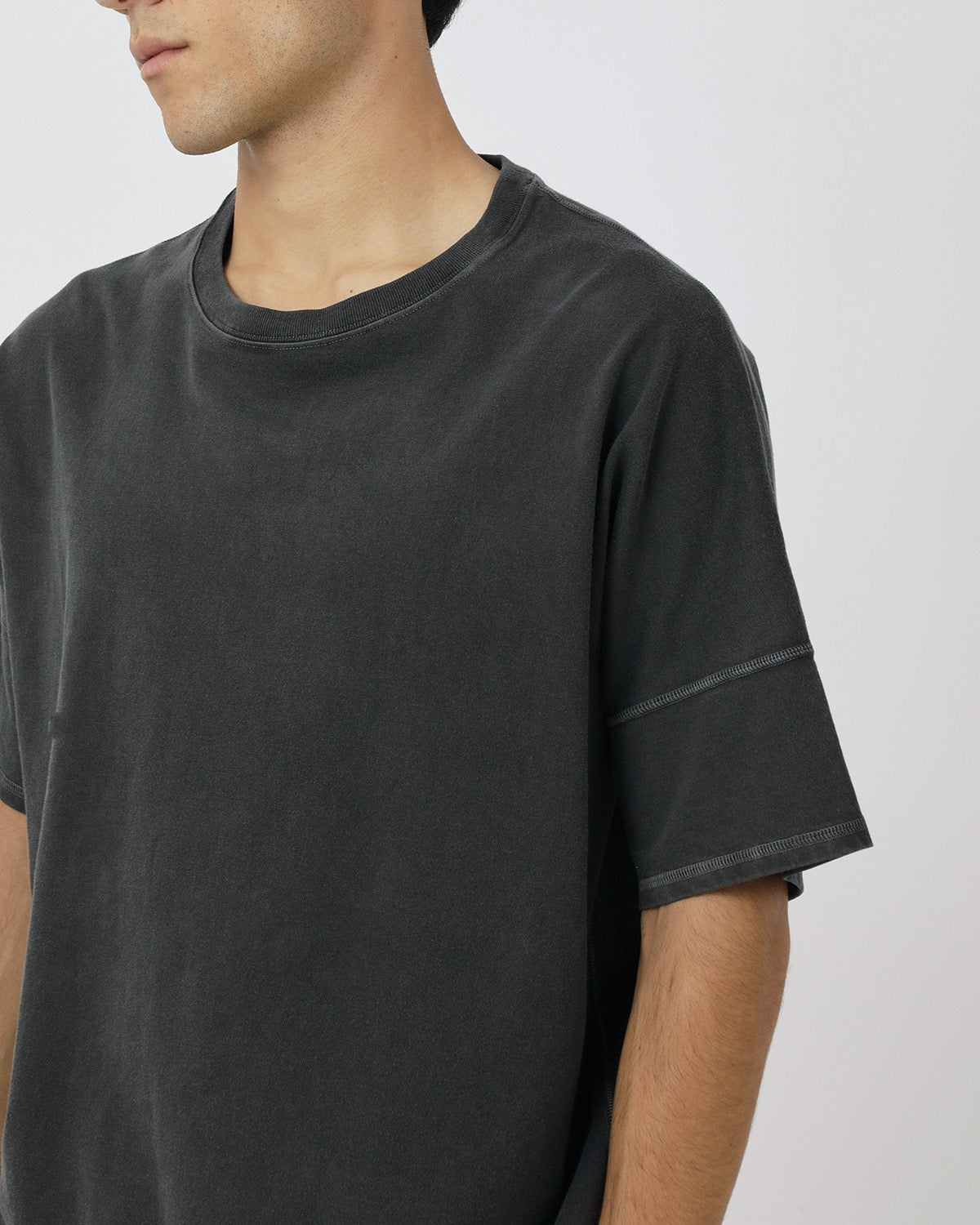 CLERK S/S TEE COTTON JERSEY PIGMENT DYE