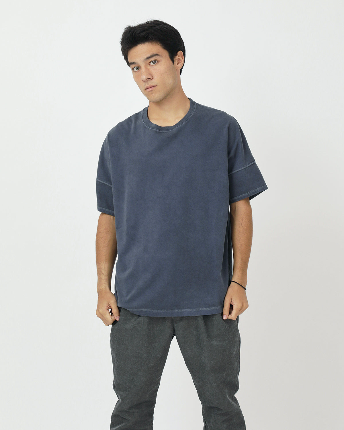 CLERK S/S TEE COTTON JERSEY PIGMENT DYE