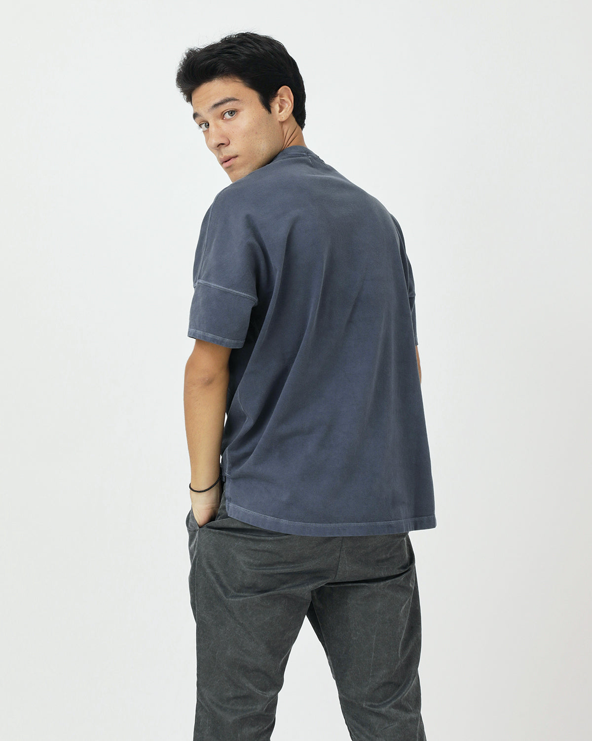 CLERK S/S TEE COTTON JERSEY PIGMENT DYE