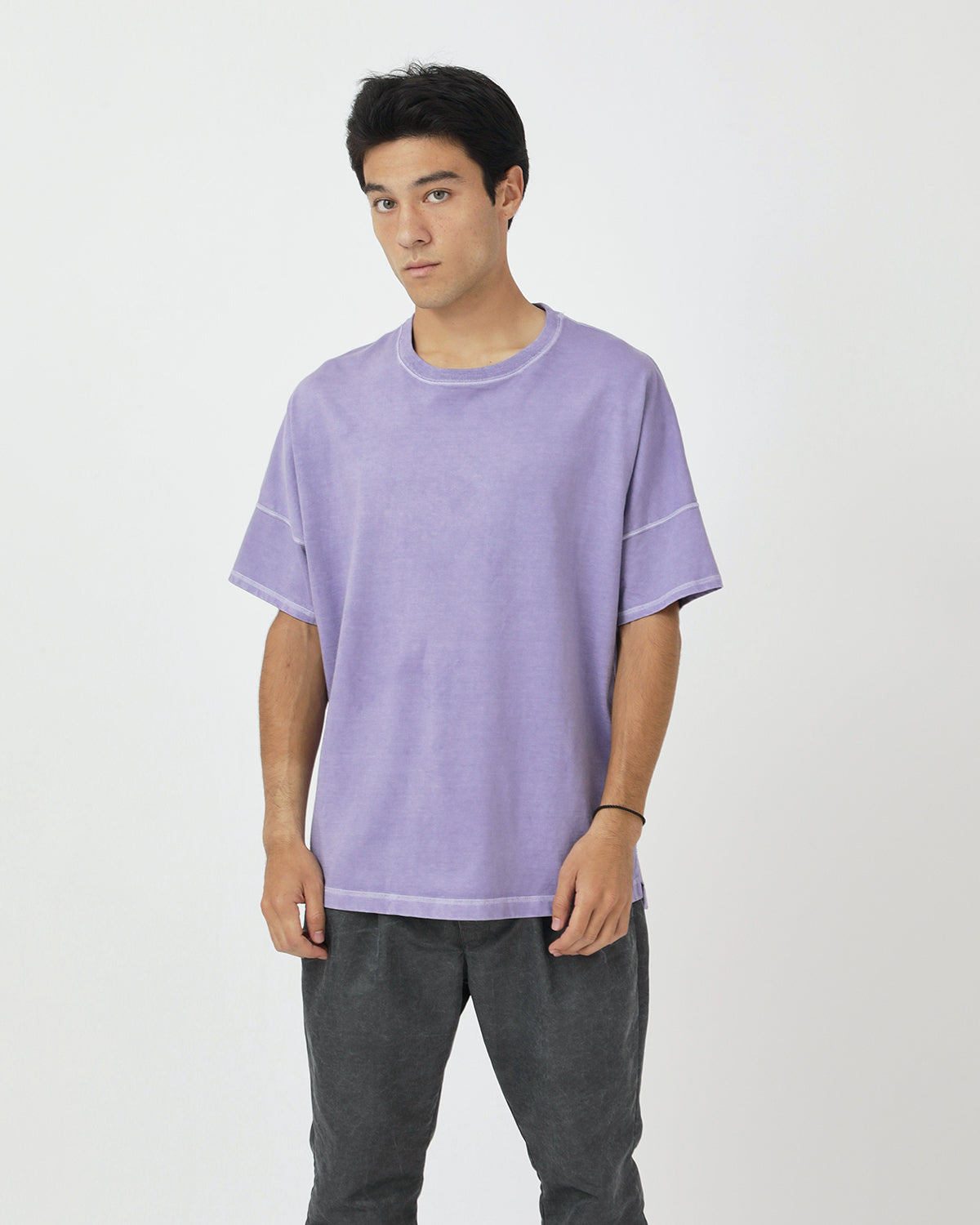 CLERK S/S TEE COTTON JERSEY PIGMENT DYE