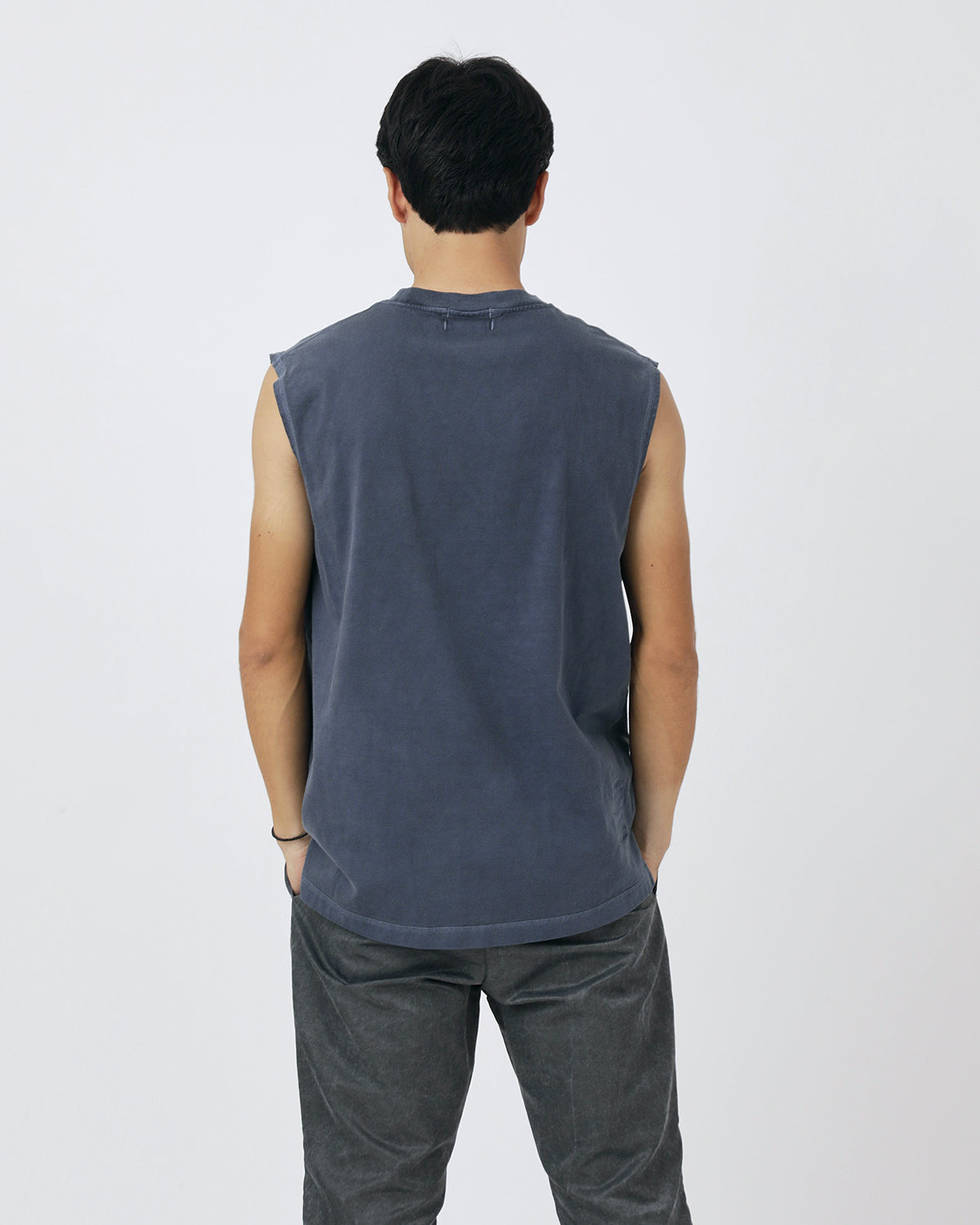 DWELLER N/S TEE COTTON JERSEY PIGMENT DYE