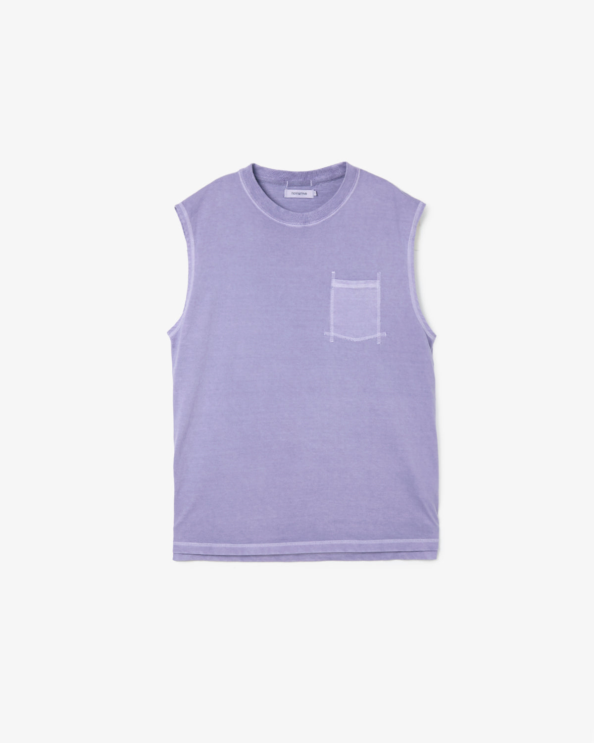 DWELLER N/S TEE COTTON JERSEY PIGMENT DYE