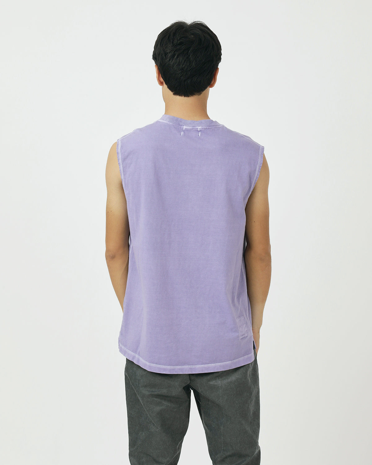 DWELLER N/S TEE COTTON JERSEY PIGMENT DYE