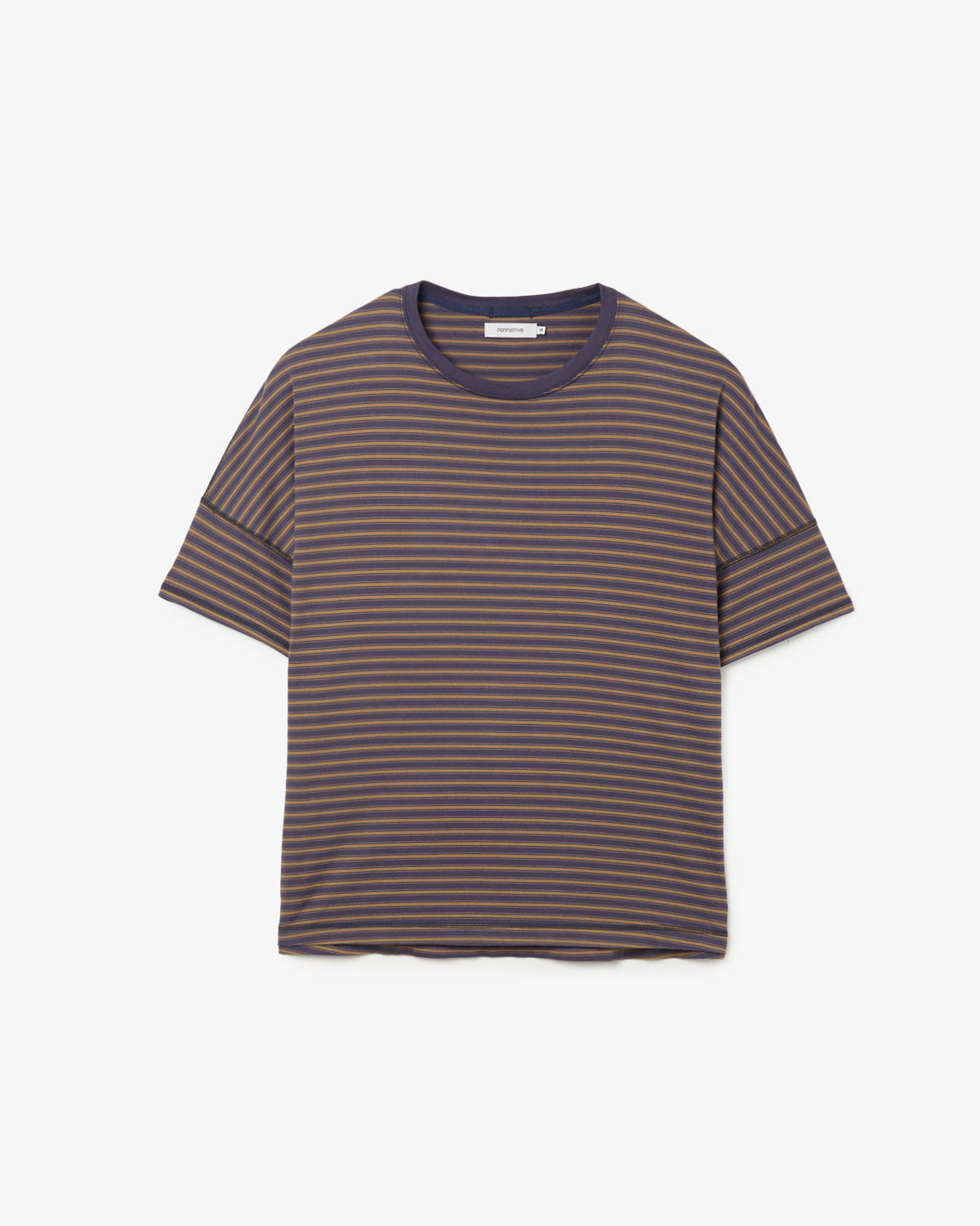CLERK S/S TEE COTTON JERSEY BORDER