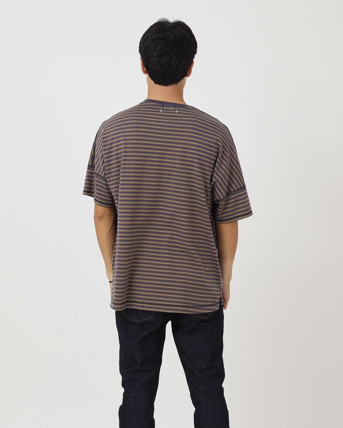 CLERK S/S TEE COTTON JERSEY BORDER