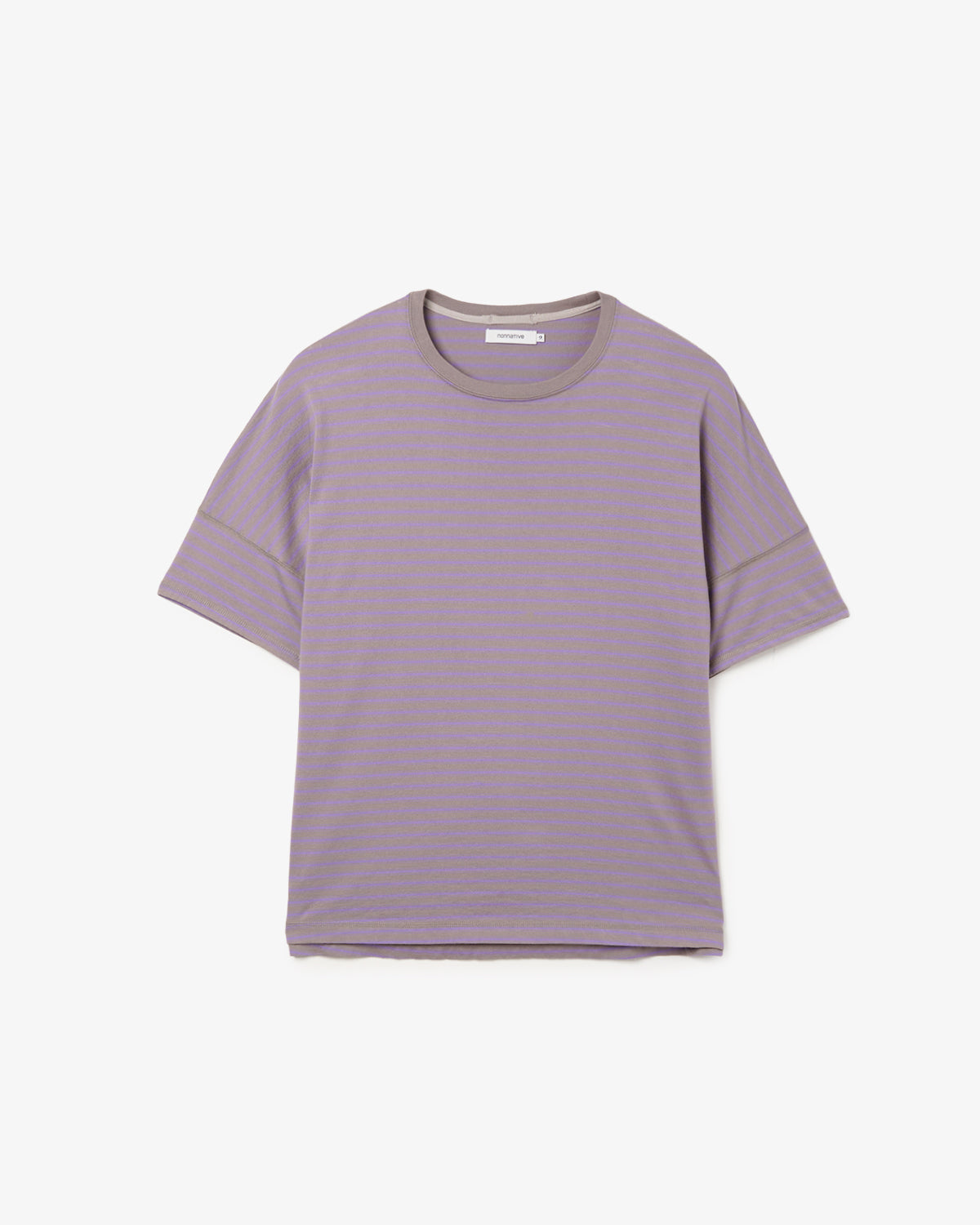 CLERK S/S TEE COTTON JERSEY BORDER