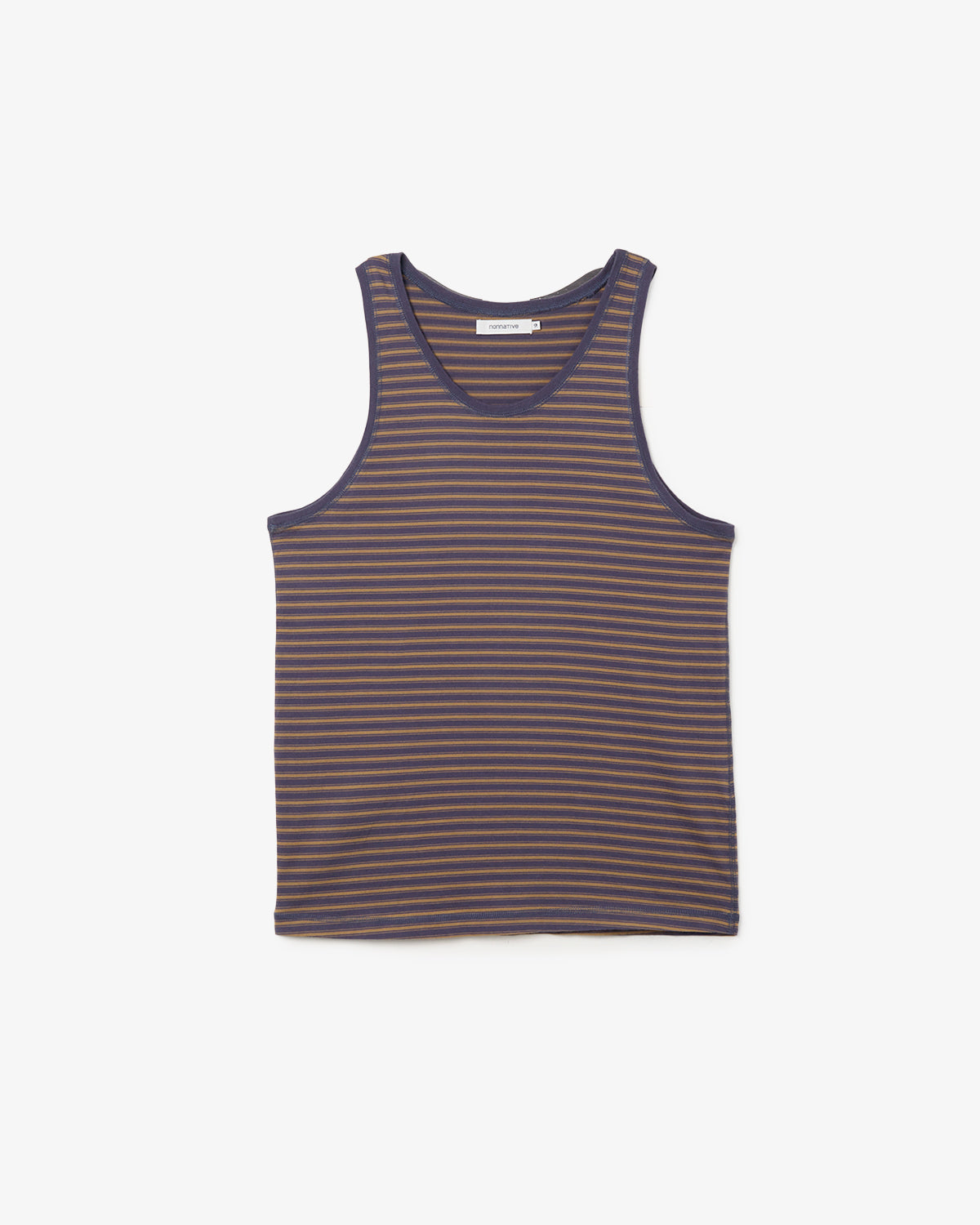 DWELLER TANK TOP COTTON JERSEY BORDER