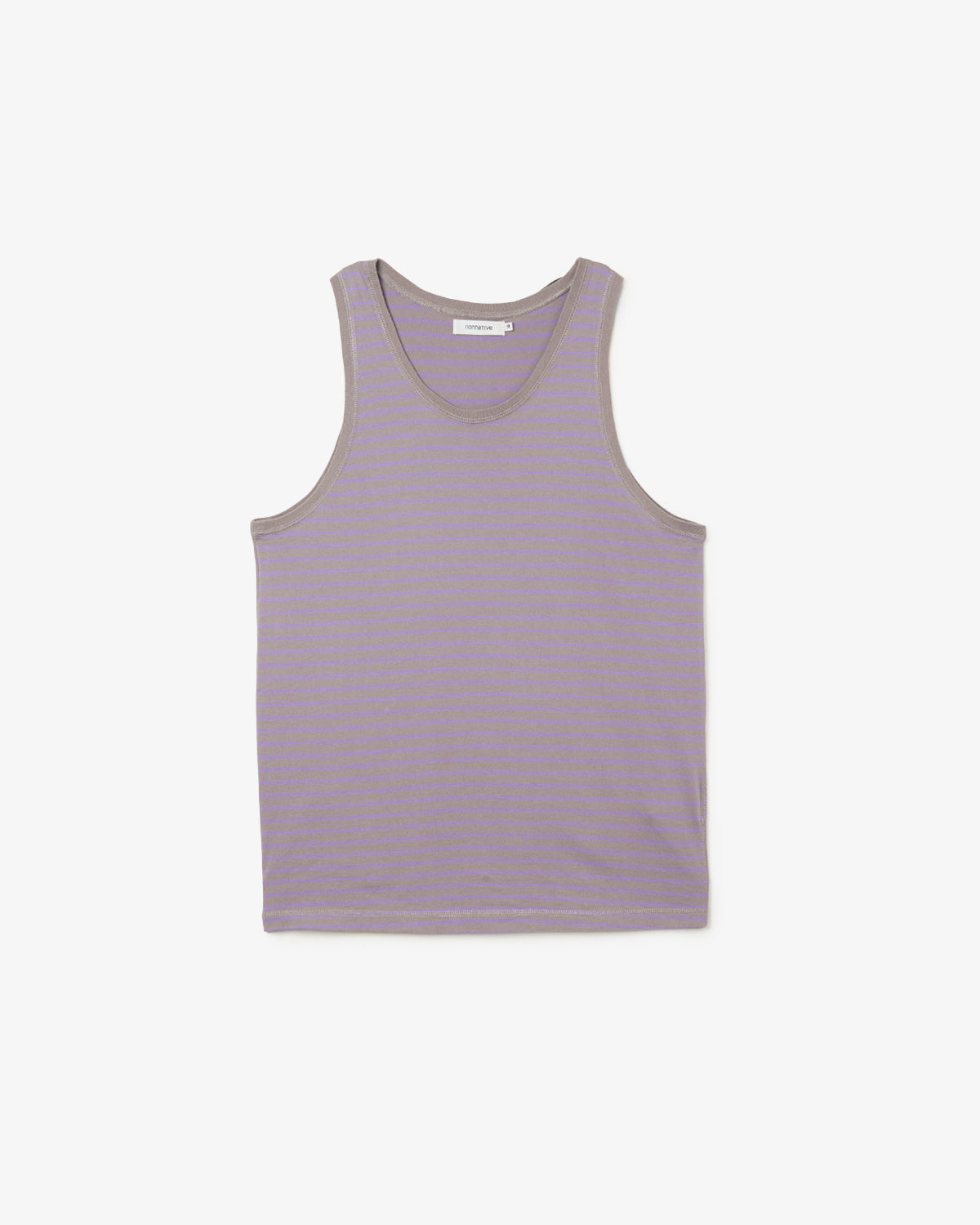 DWELLER TANK TOP COTTON JERSEY BORDER