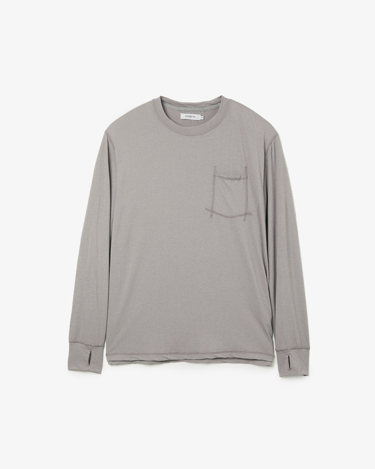 DWELLER L/S TEE MERINO WOOL OVERDYED