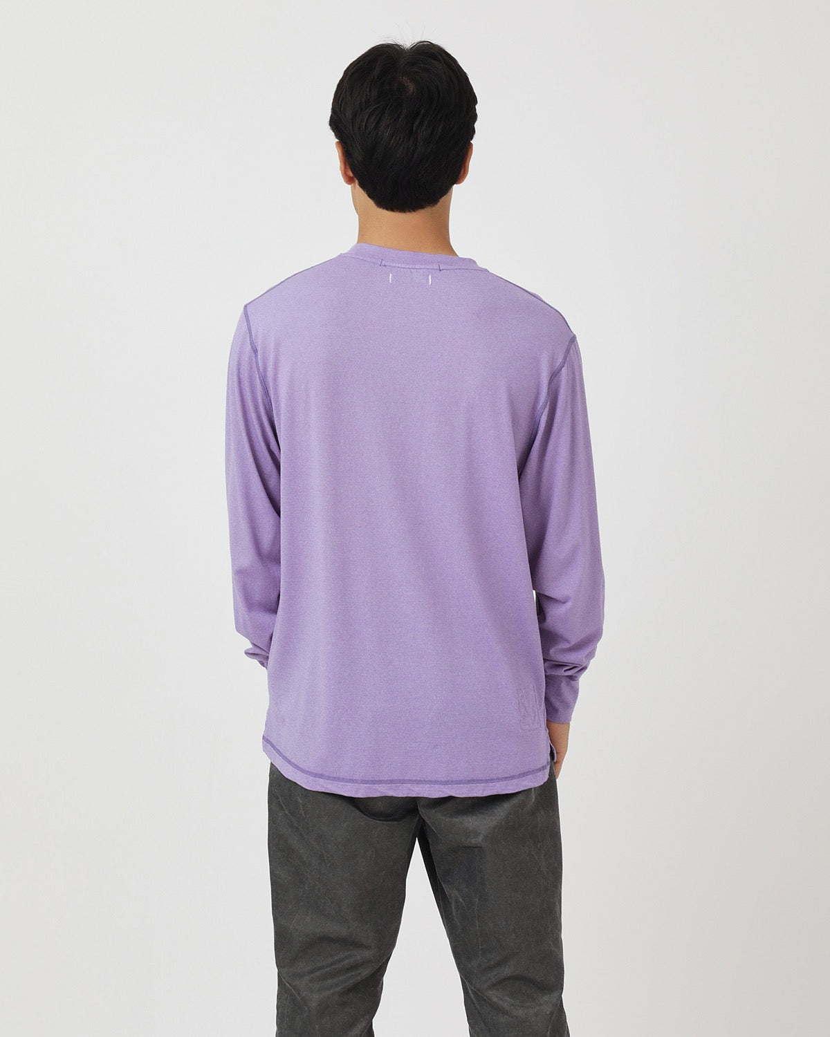 DWELLER L/S TEE MERINO WOOL OVERDYED