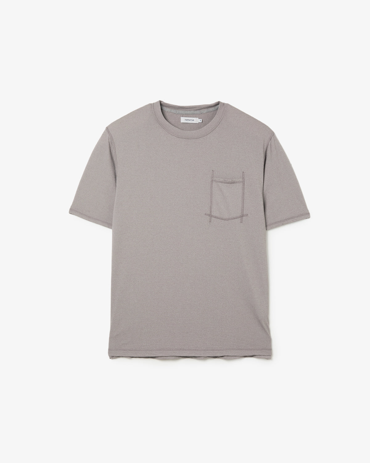 DWELLER S/S TEE MERINO WOOL OVERDYED