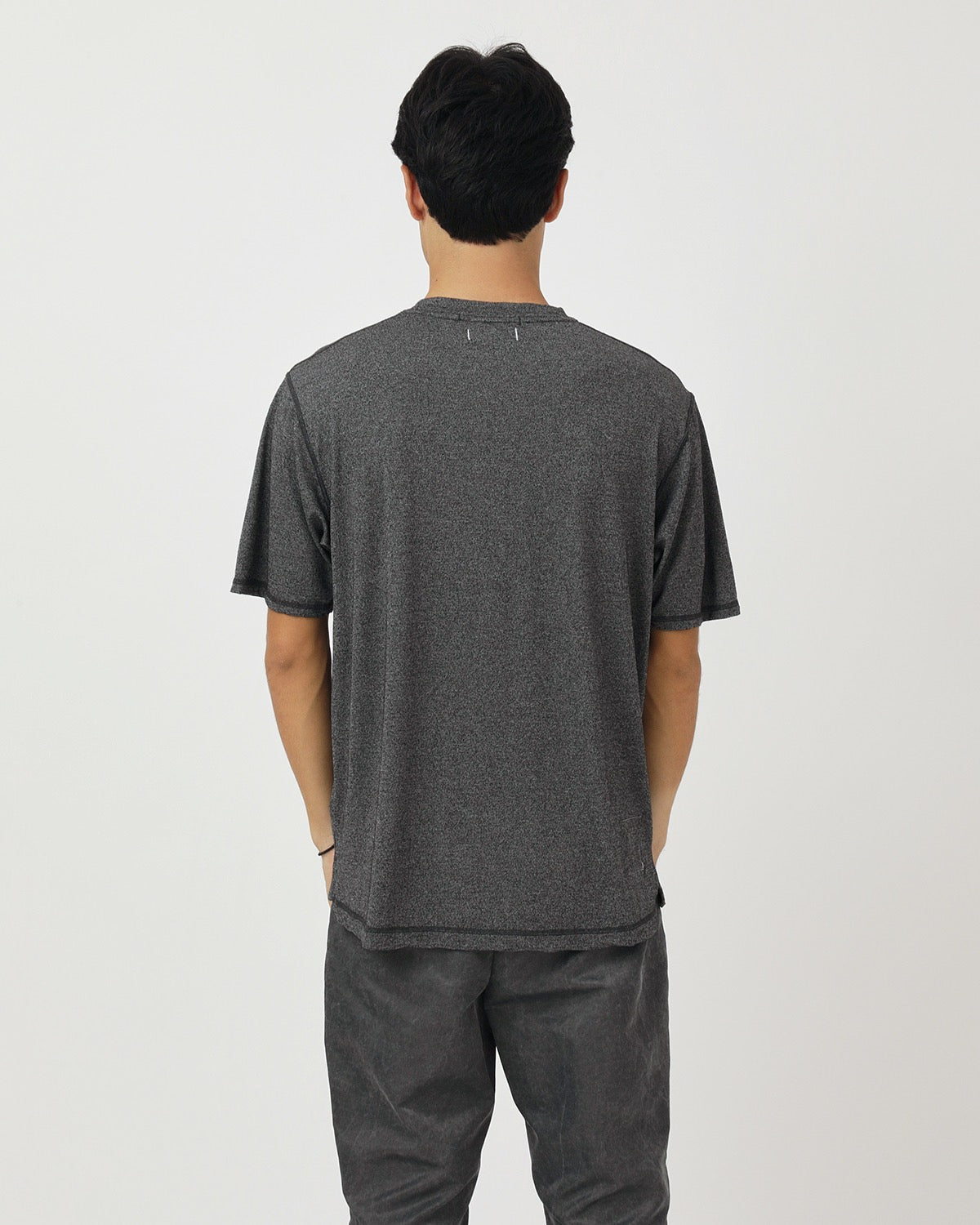 DWELLER S/S TEE MERINO WOOL OVERDYED