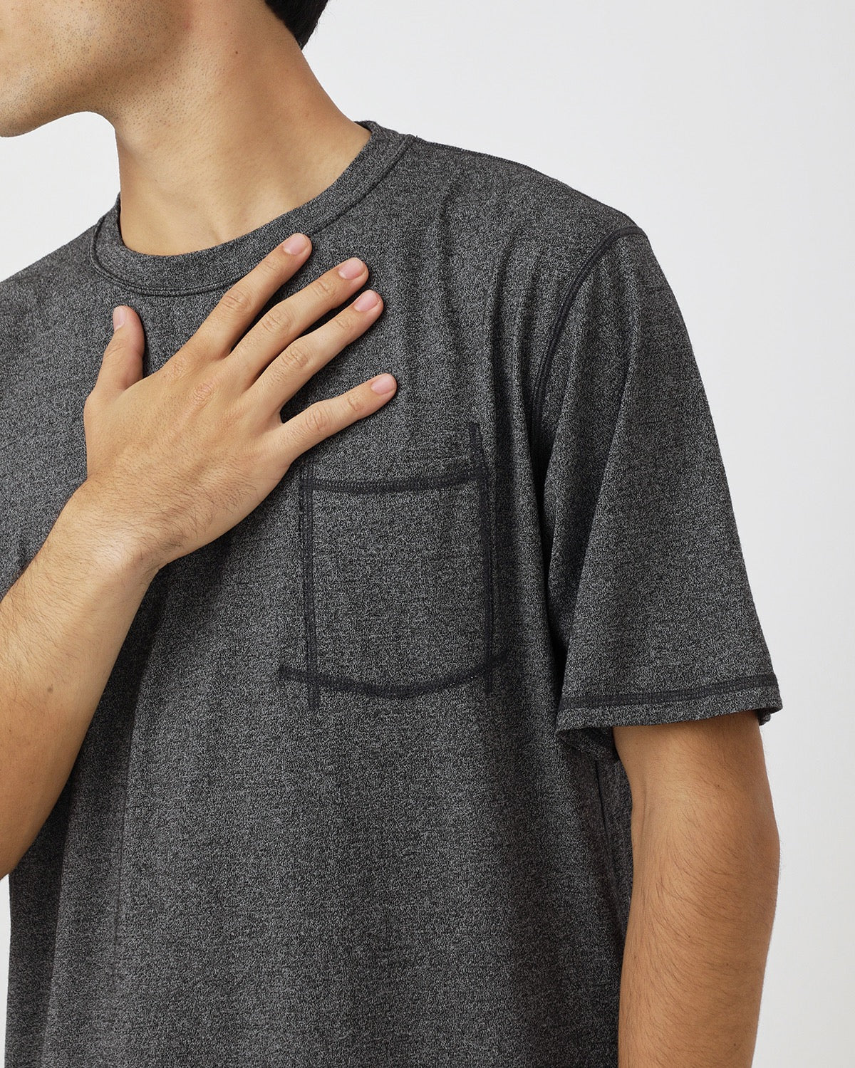 DWELLER S/S TEE MERINO WOOL OVERDYED