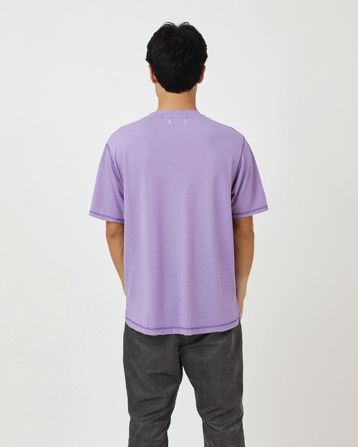 DWELLER S/S TEE MERINO WOOL OVERDYED