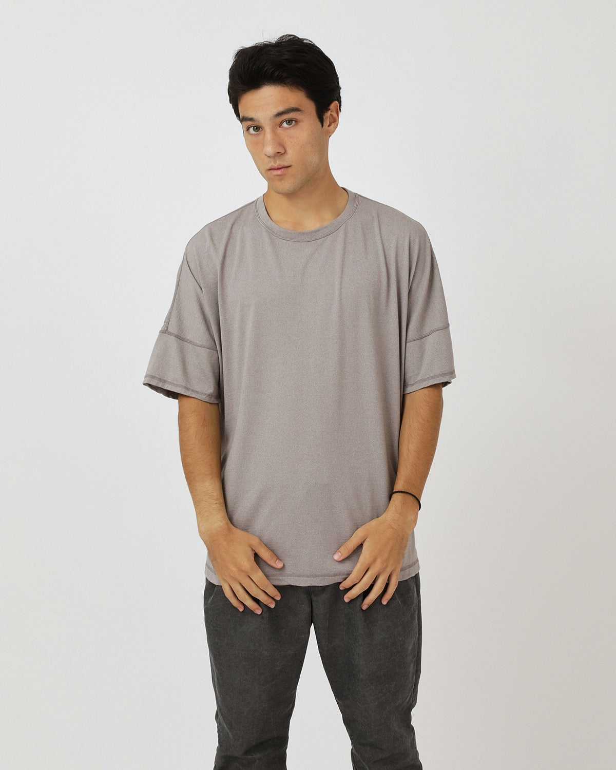 CLERK S/S TEE MERINO WOOL OVERDYED