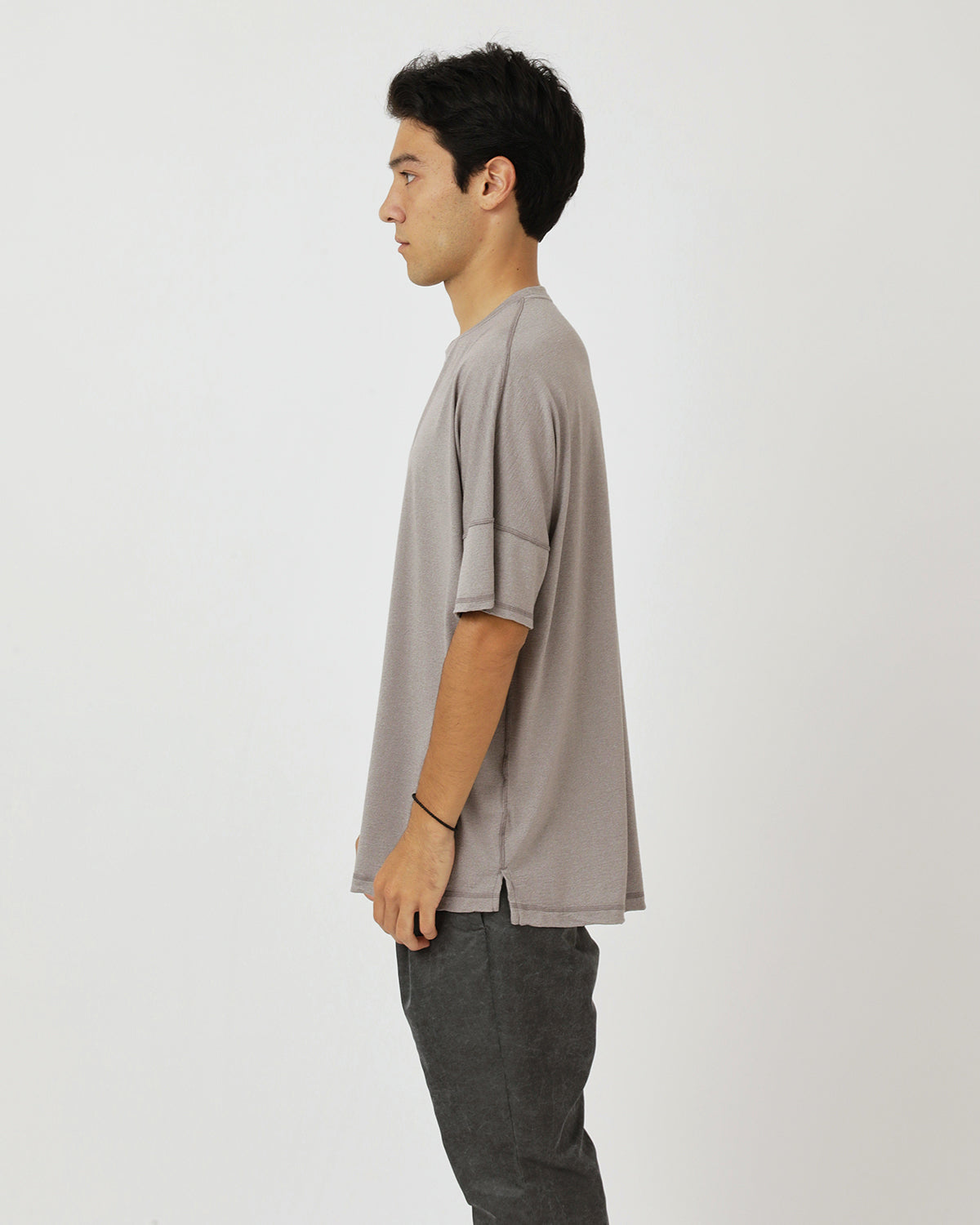 CLERK S/S TEE MERINO WOOL OVERDYED