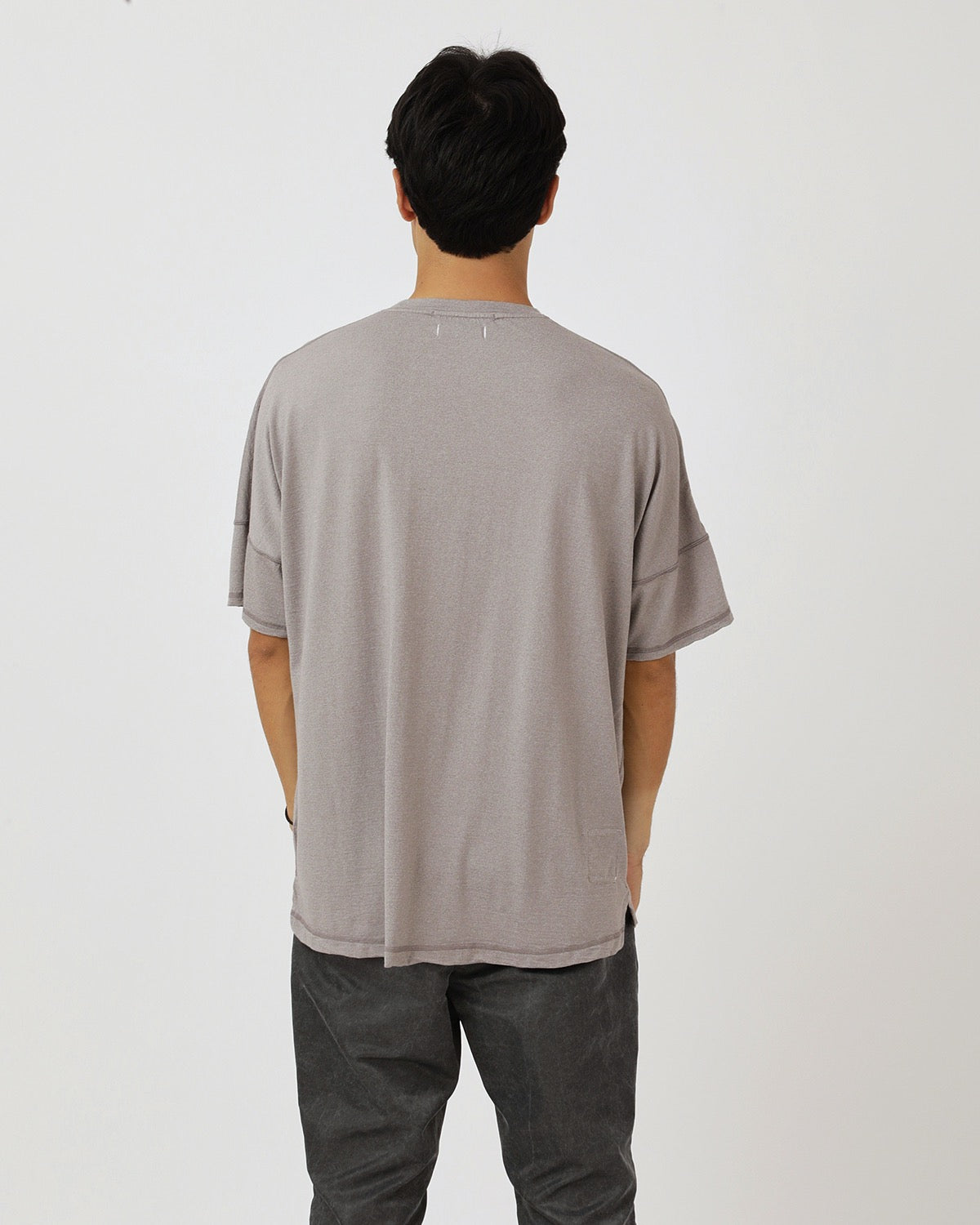 CLERK S/S TEE MERINO WOOL OVERDYED