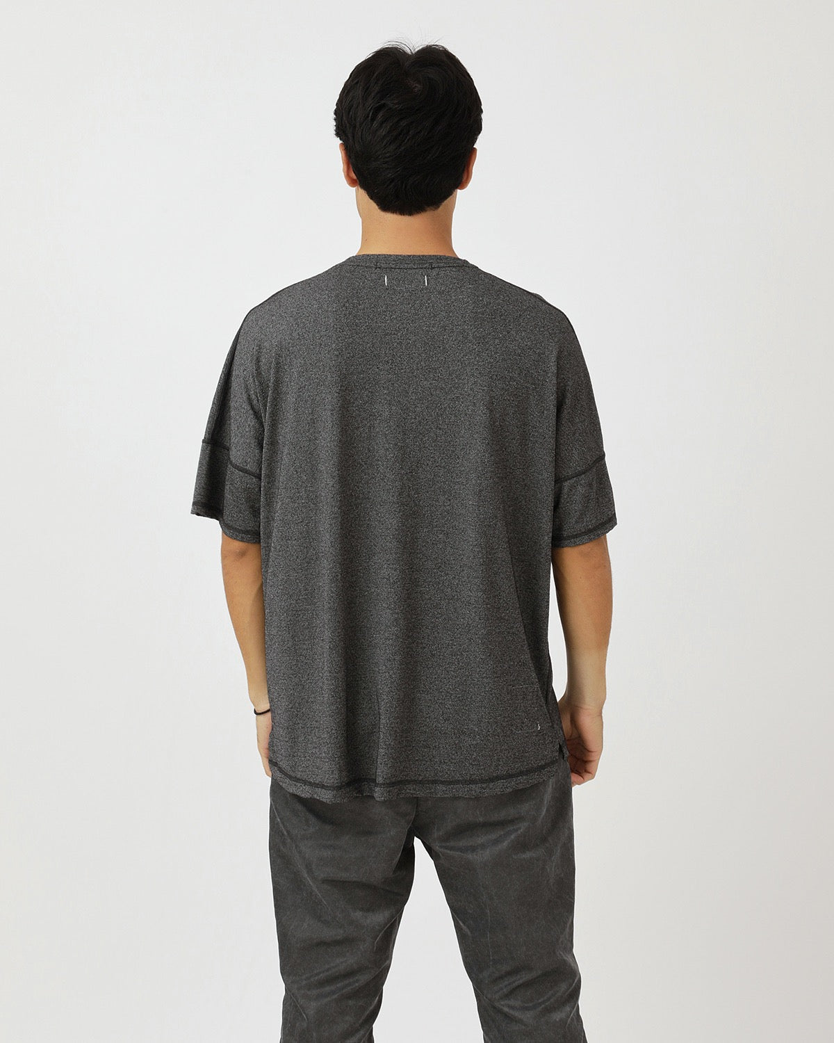 CLERK S/S TEE MERINO WOOL OVERDYED