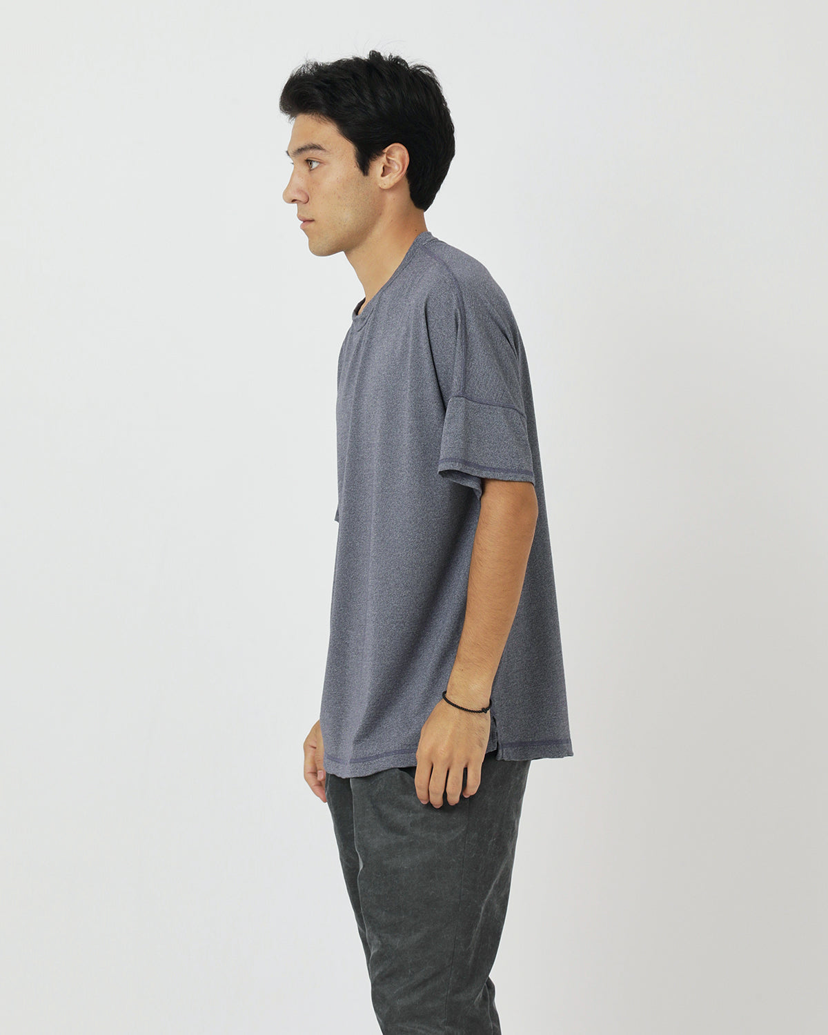 CLERK S/S TEE MERINO WOOL OVERDYED