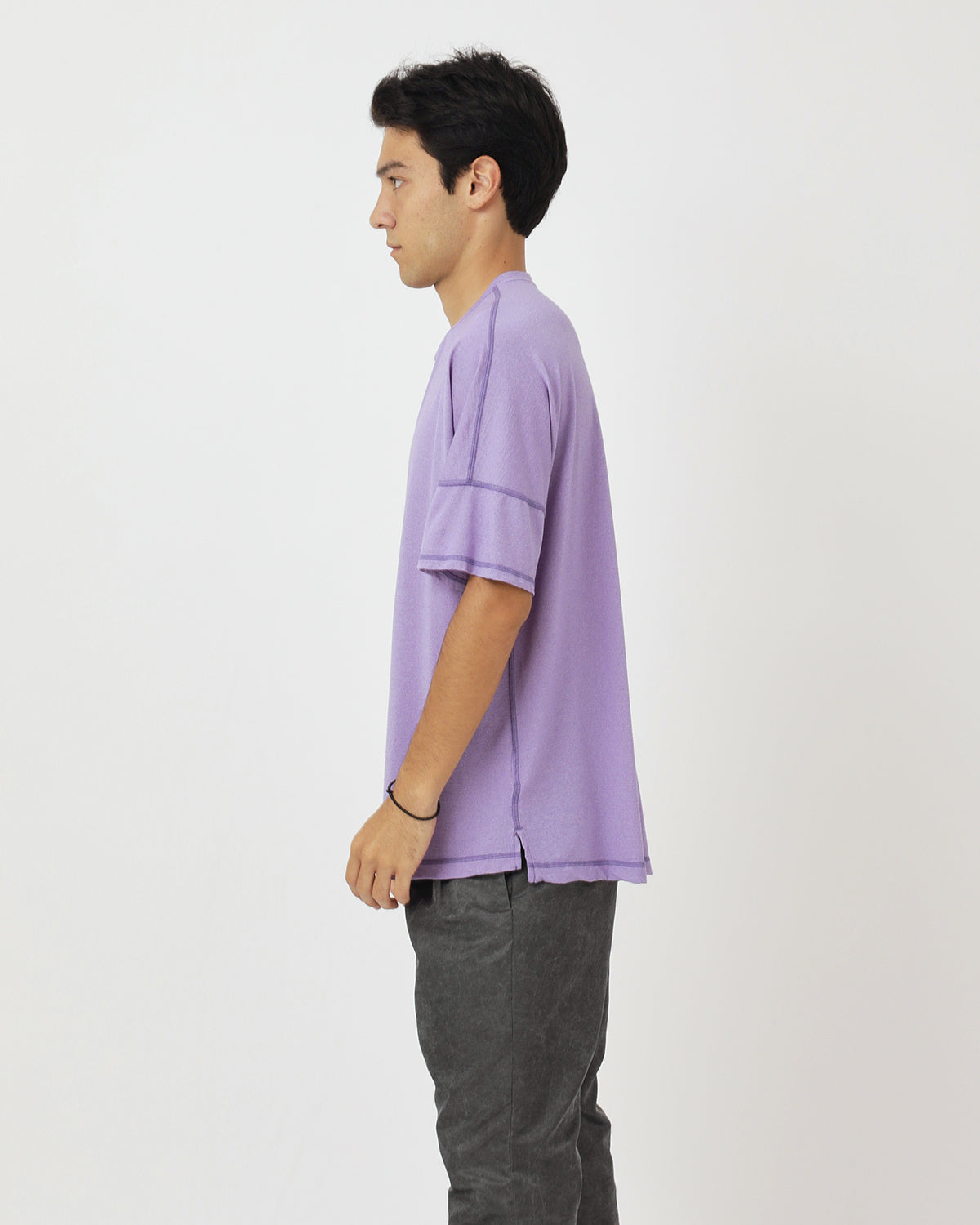 CLERK S/S TEE MERINO WOOL OVERDYED