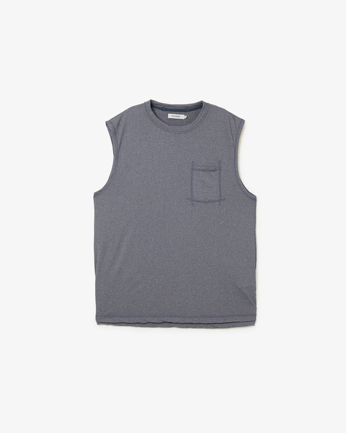 DWELLER N/S TEE MERINO WOOL OVERDYED