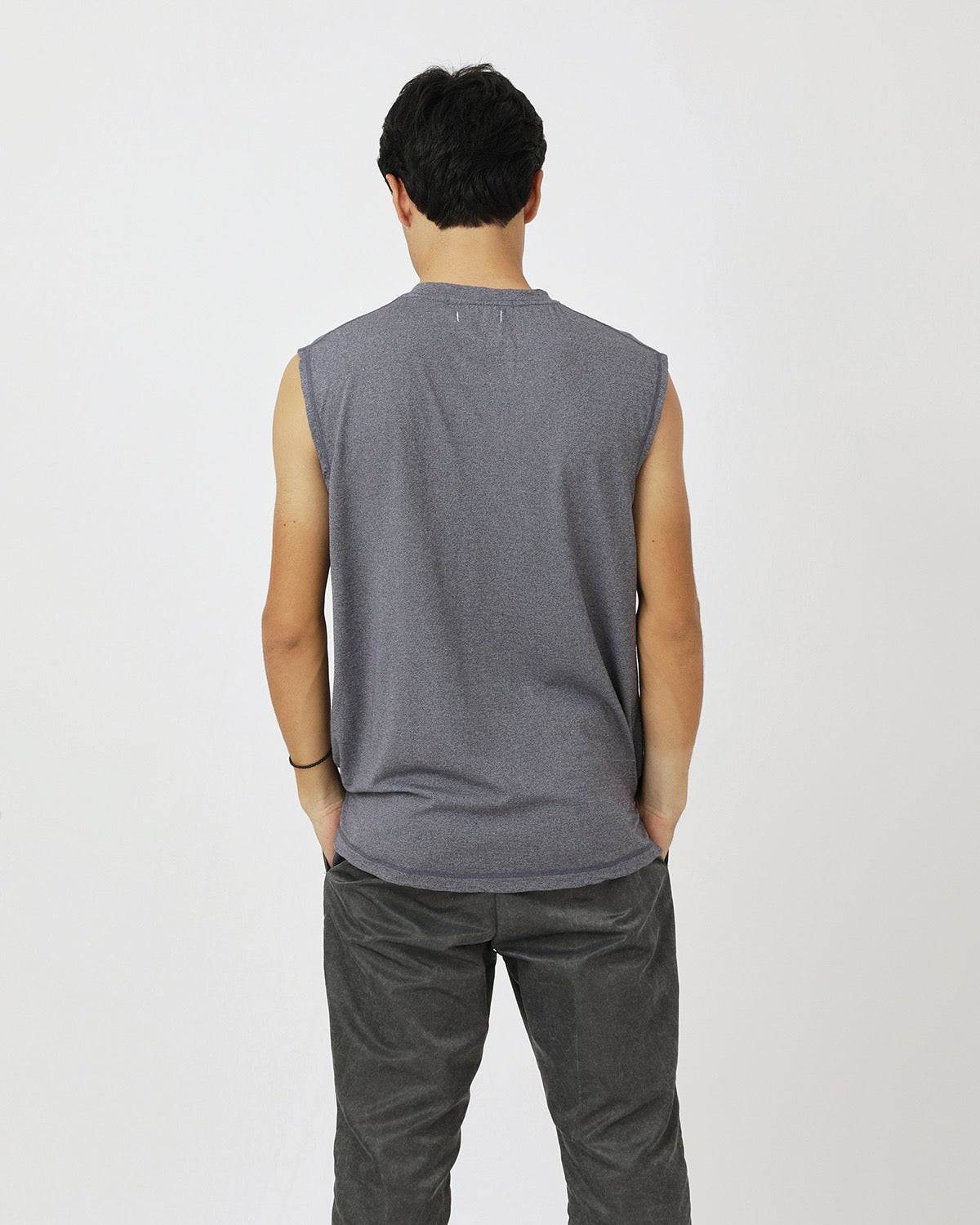 DWELLER N/S TEE MERINO WOOL OVERDYED