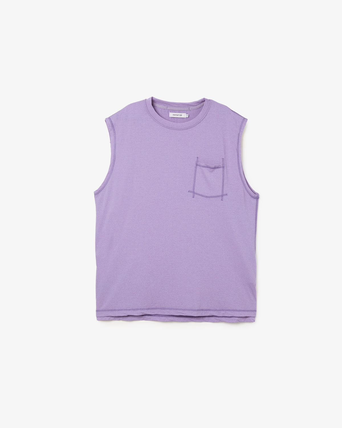 DWELLER N/S TEE MERINO WOOL OVERDYED
