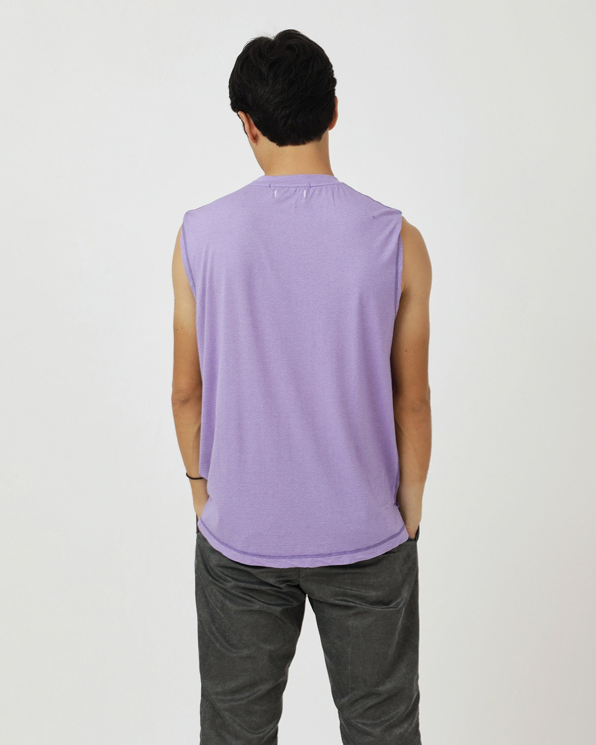 DWELLER N/S TEE MERINO WOOL OVERDYED