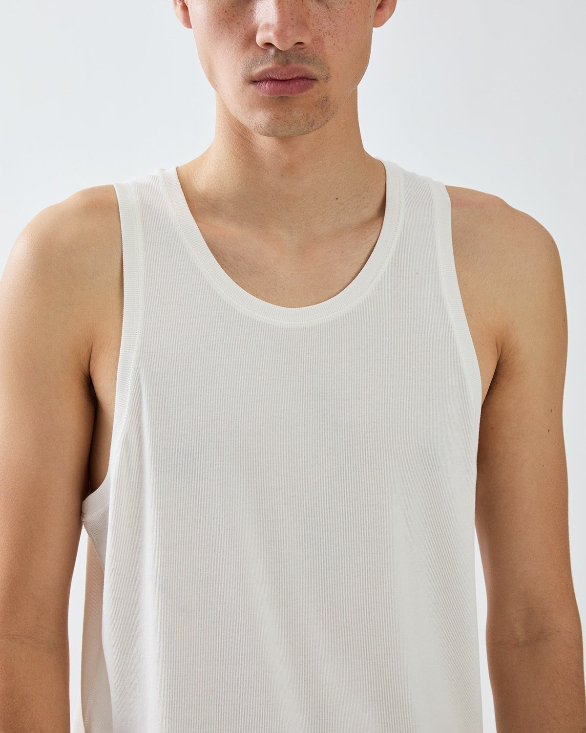COACH TANK TOP COTTON CUPRO RIB