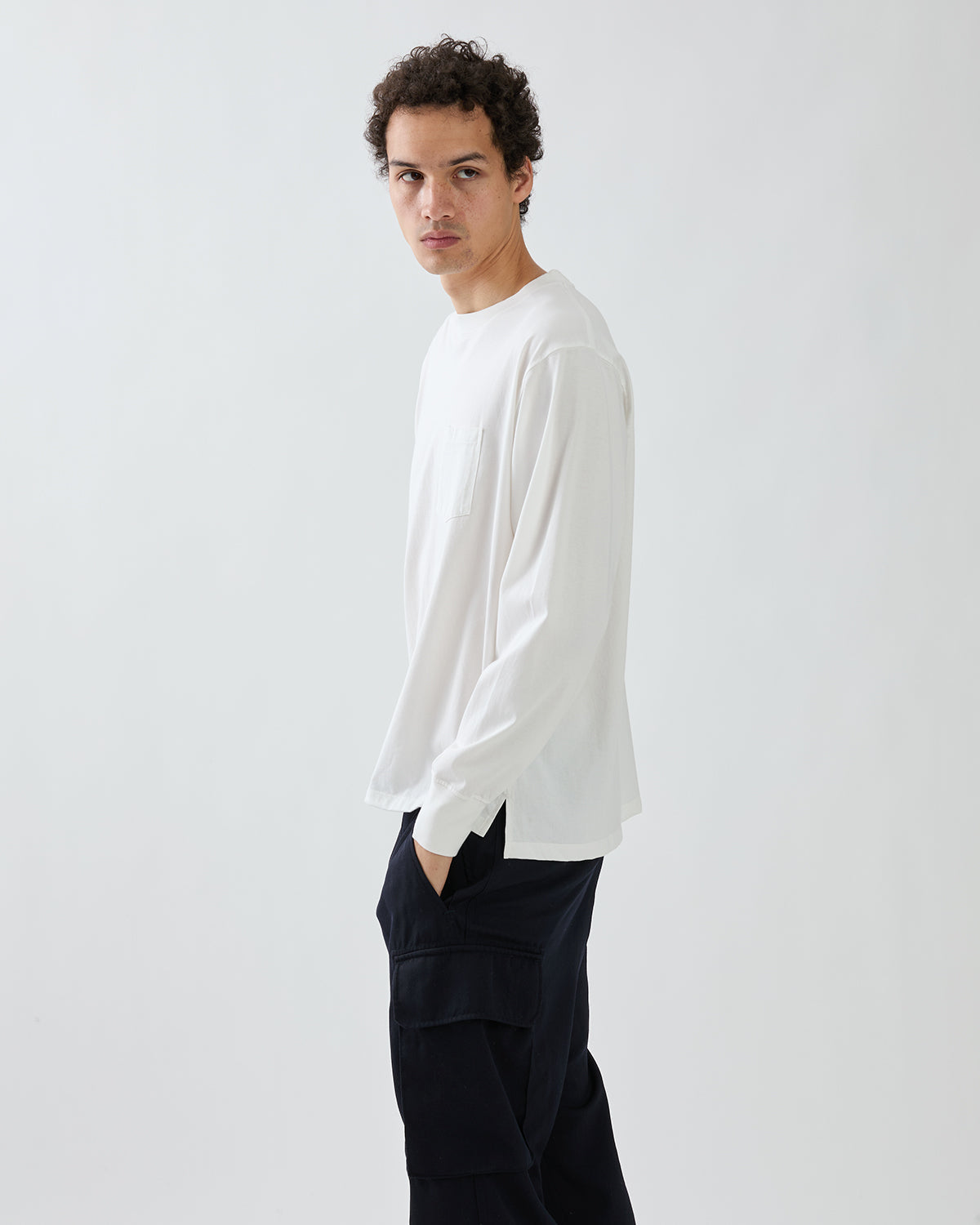 COACH L/S TEE COTTON JERSEY