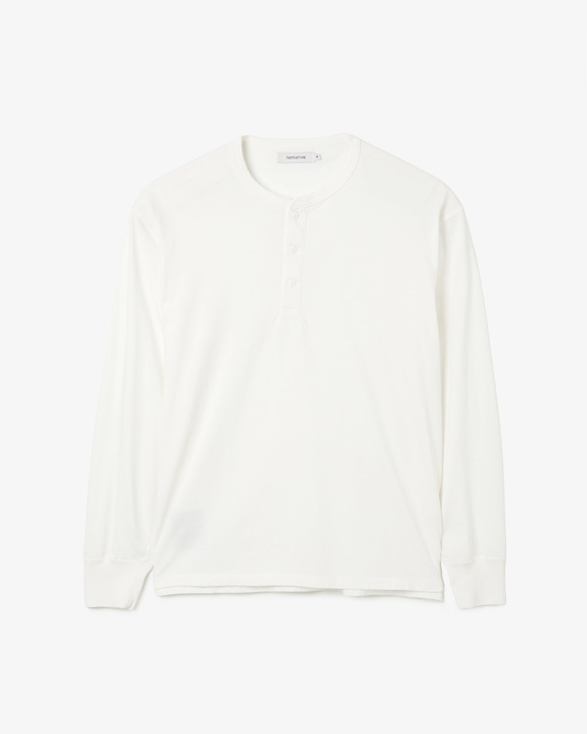 TROOPER L/S HENRY NECK TEE COTTON JERSEY