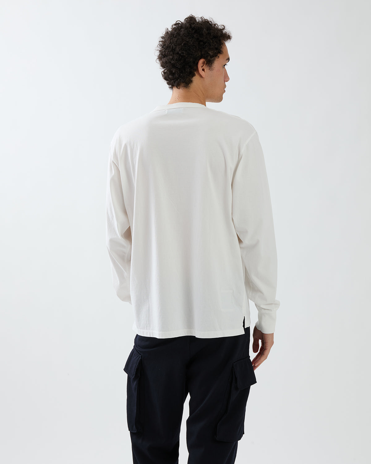 TROOPER L/S HENRY NECK TEE COTTON JERSEY