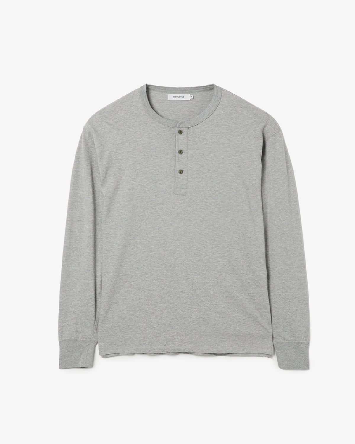 TROOPER L/S HENRY NECK TEE COTTON JERSEY