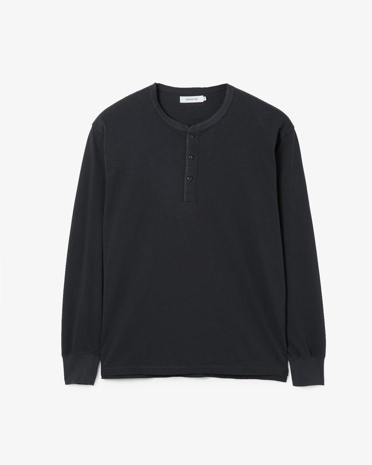 TROOPER L/S HENRY NECK TEE COTTON JERSEY