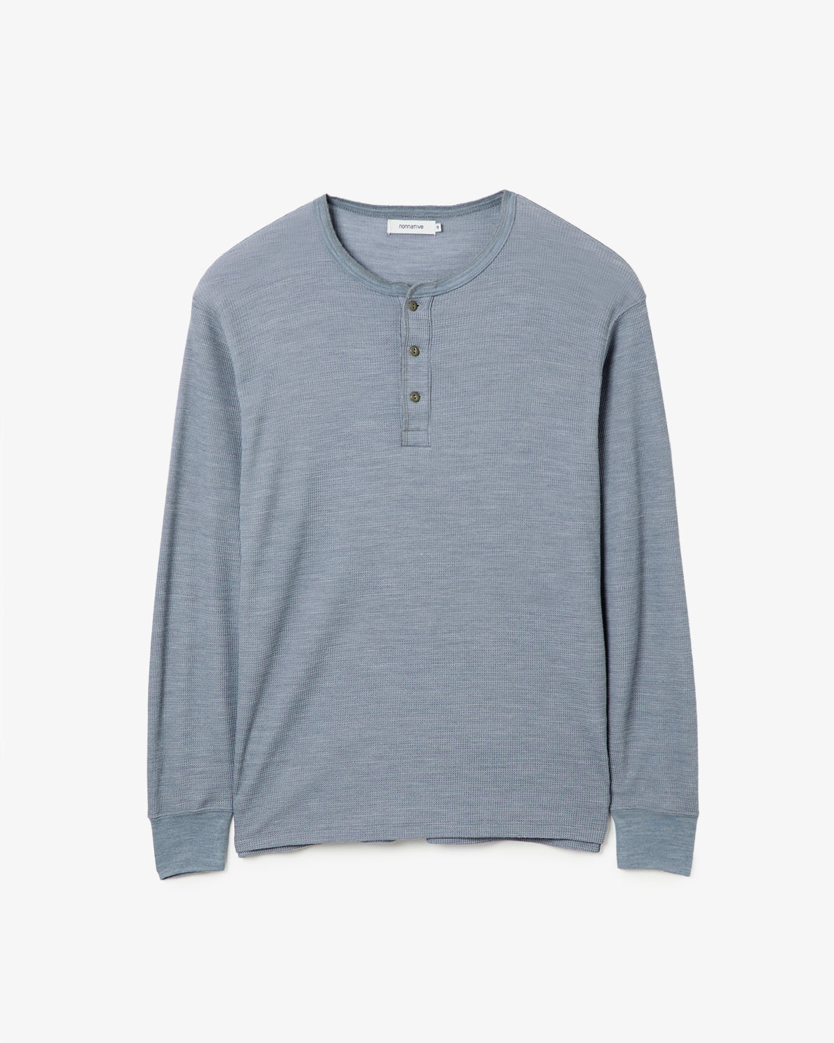 TROOPER L/S HENRY NECK TEE MERINO WOOL POLY THERMAL