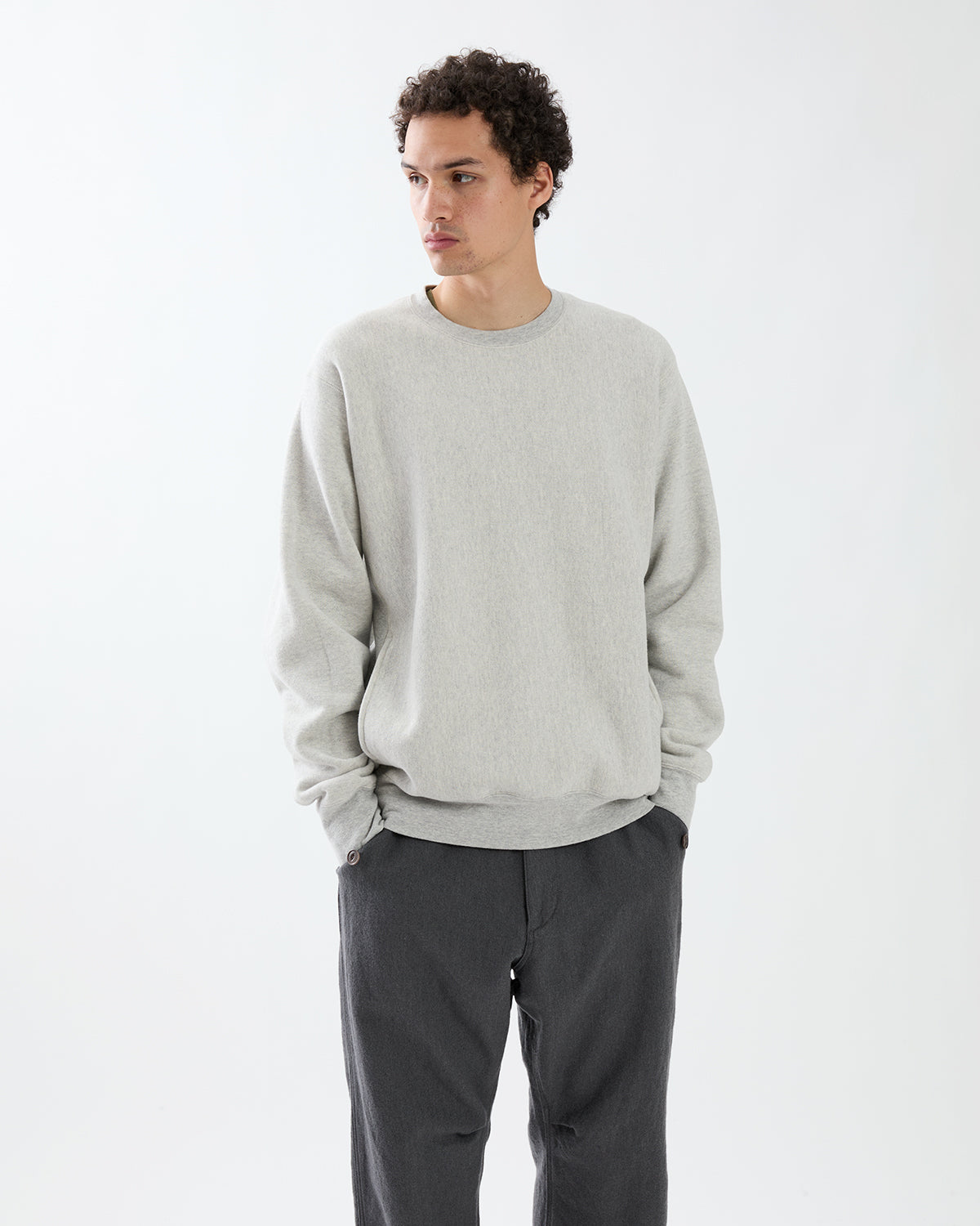 COACH PULLOVER CREW COTTON SWEAT