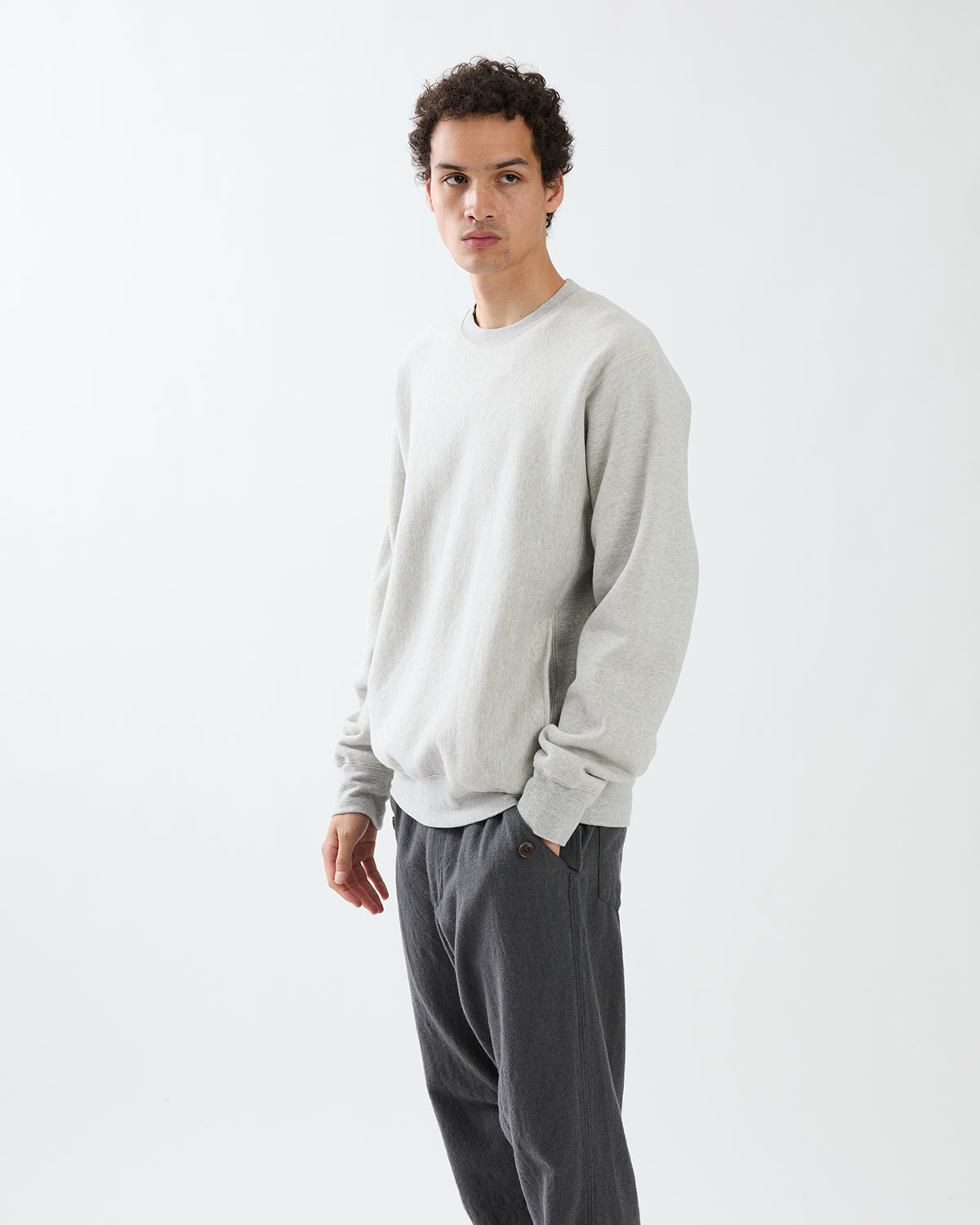 COACH PULLOVER CREW COTTON SWEAT