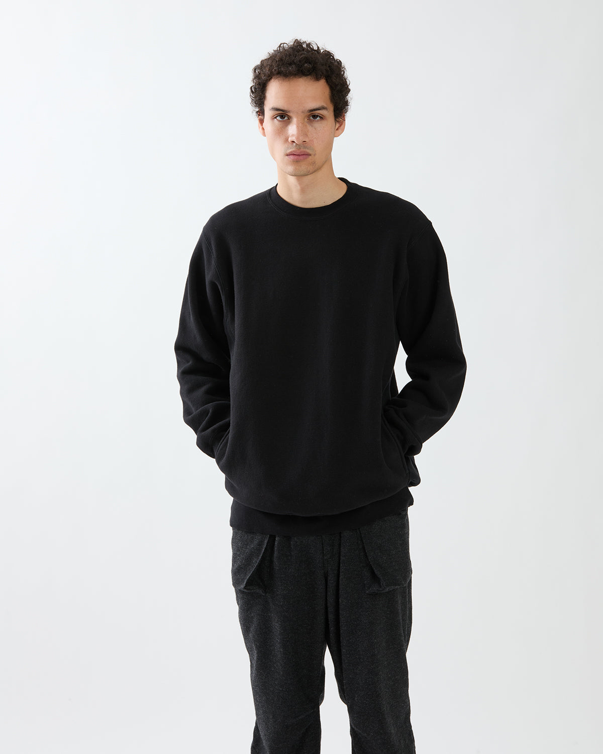 COACH PULLOVER CREW COTTON SWEAT
