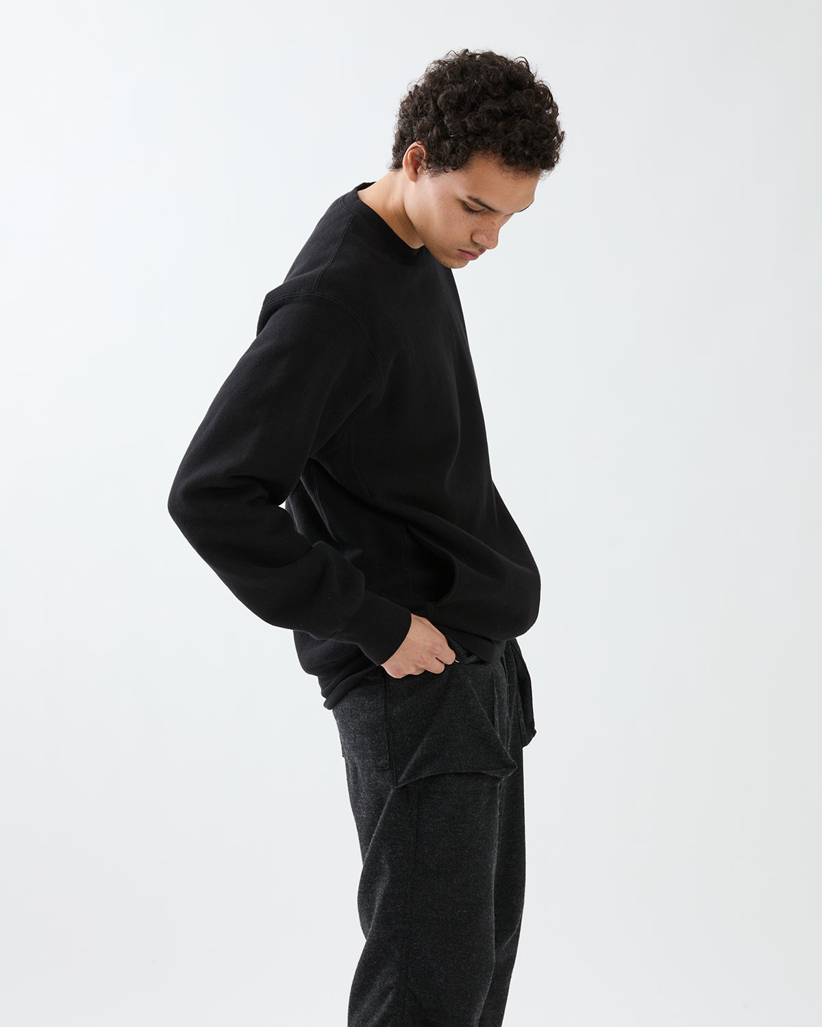 COACH PULLOVER CREW COTTON SWEAT