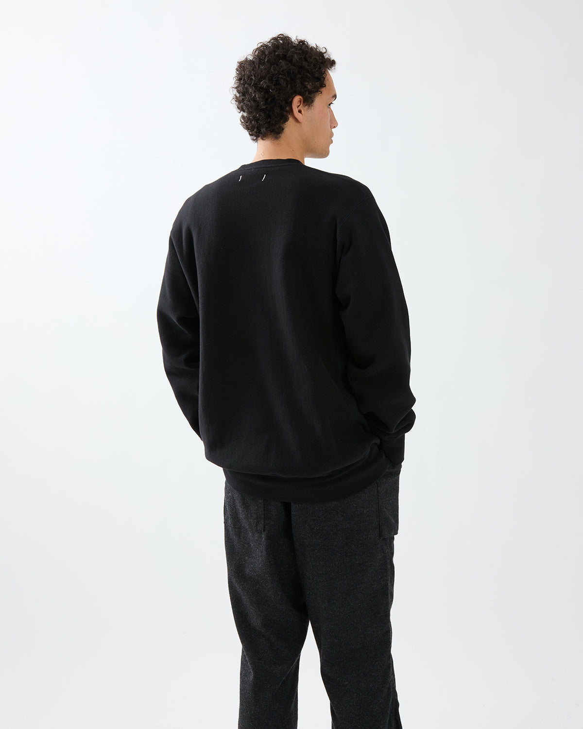 COACH PULLOVER CREW COTTON SWEAT