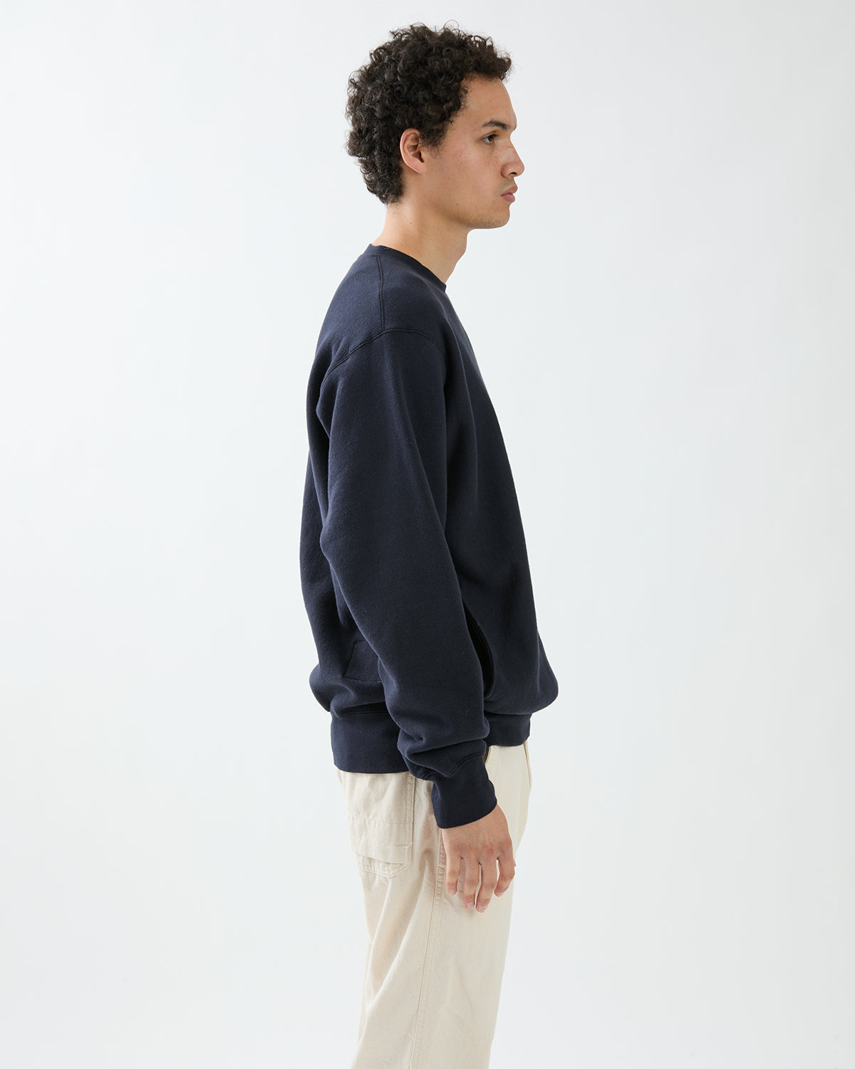 COACH PULLOVER CREW COTTON SWEAT
