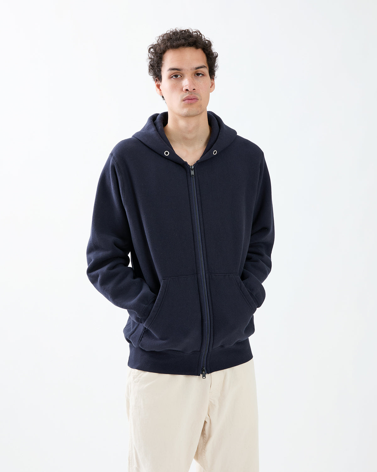 COACH FULL ZIP HOODIE COTTON SWEAT