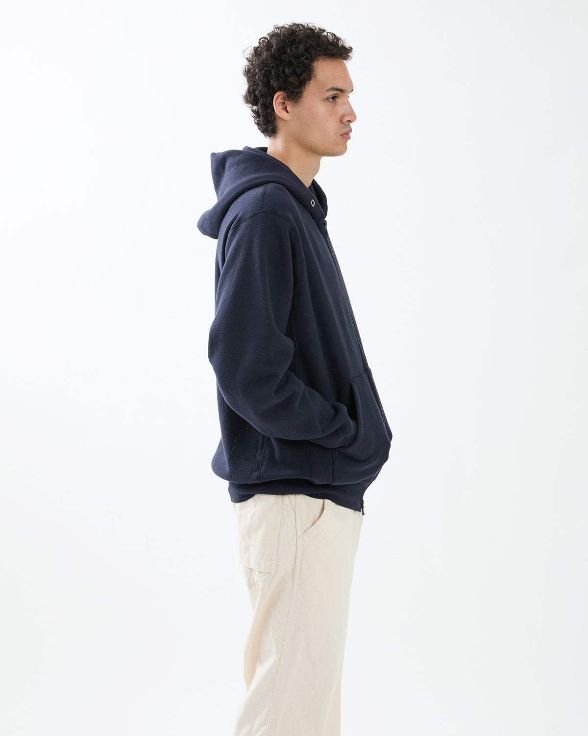 COACH FULL ZIP HOODIE COTTON SWEAT