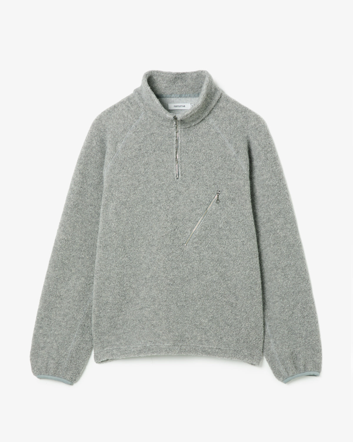HIKER HALF ZIP PULLOVER WOOL POLY NYLON PILE