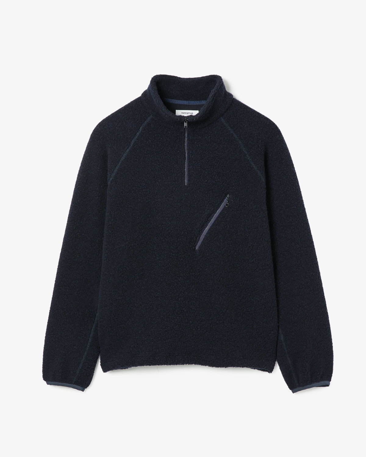 HIKER HALF ZIP PULLOVER WOOL POLY NYLON PILE