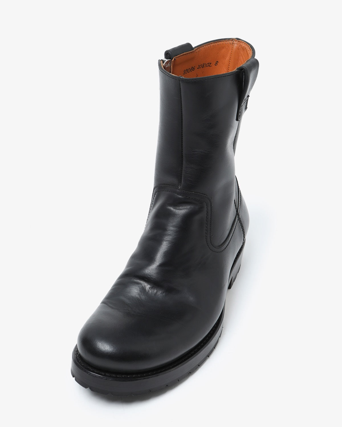 RANCHER ZIP UP BOOTS COW LEATHER