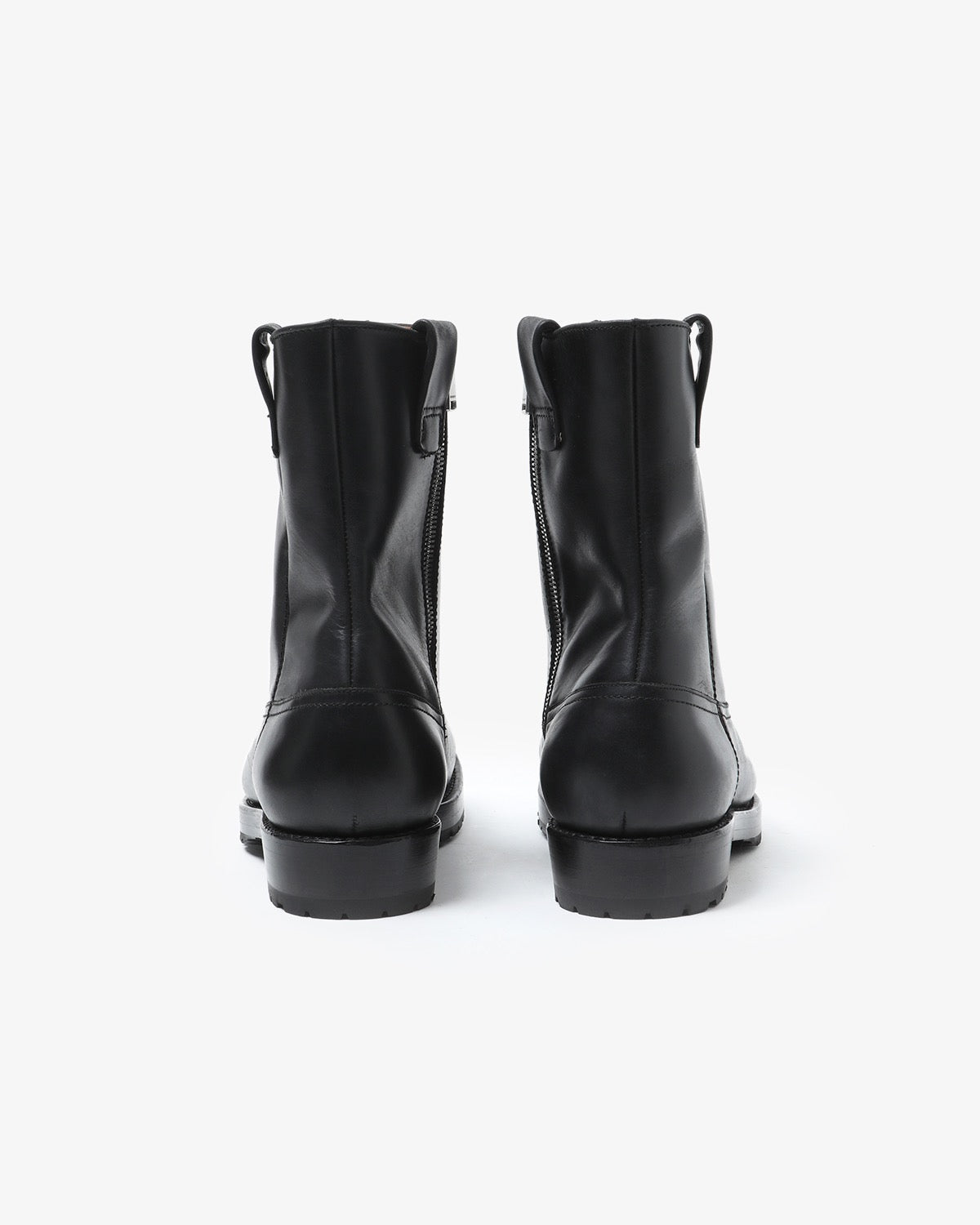 RANCHER ZIP UP BOOTS COW LEATHER