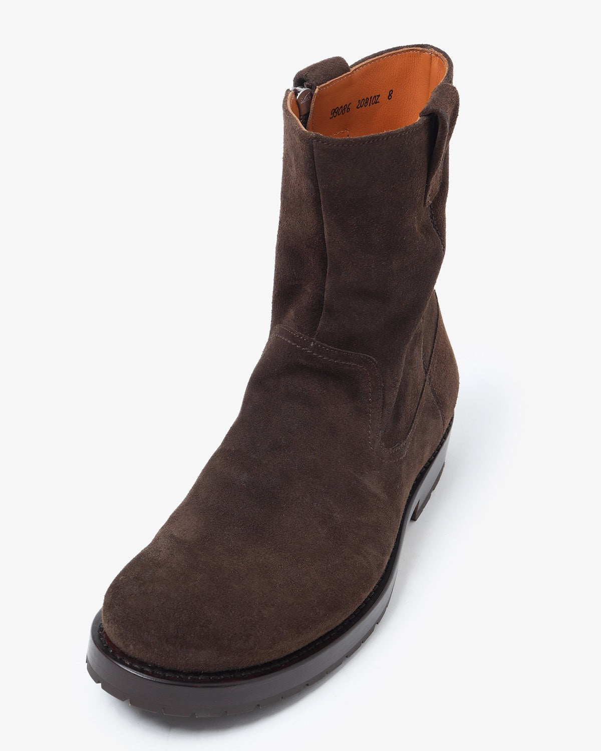 RANCHER ZIP UP BOOTS COW LEATHER