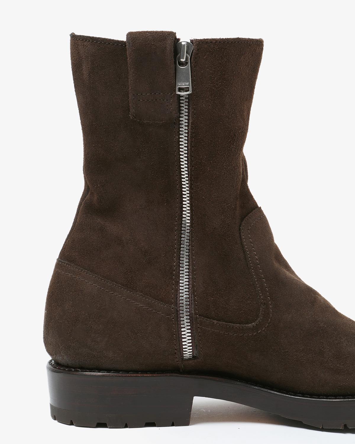 RANCHER ZIP UP BOOTS COW LEATHER